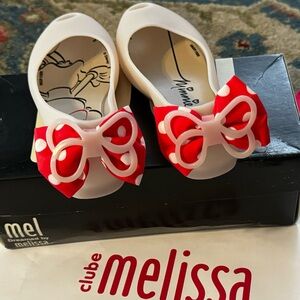 Mini Melissa Minnie mouse theme size 12 retails for $85